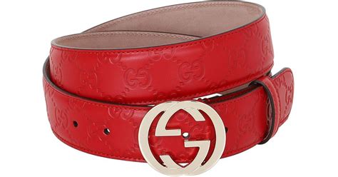 gucci belts red|Gucci red belt for women.